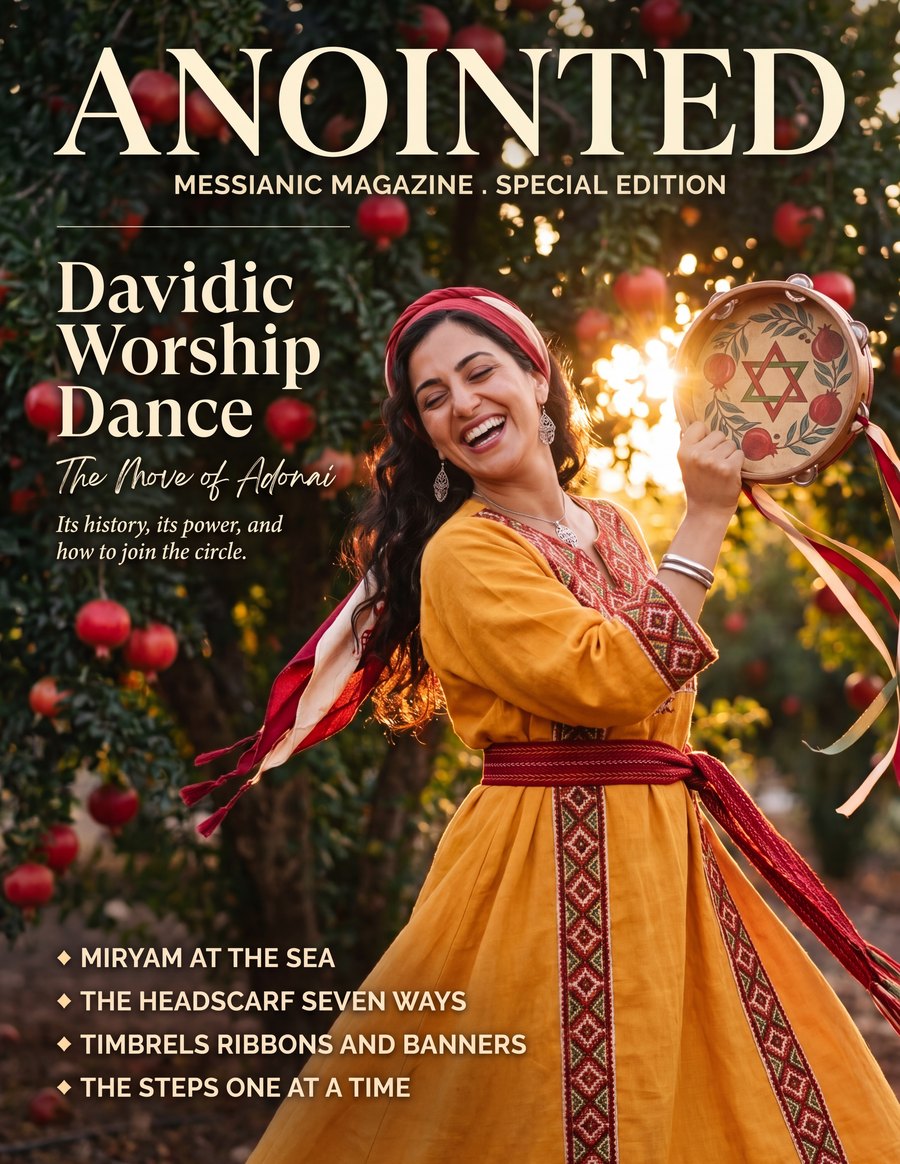 Anointed Special Issue Davidic Worship Dance cover
