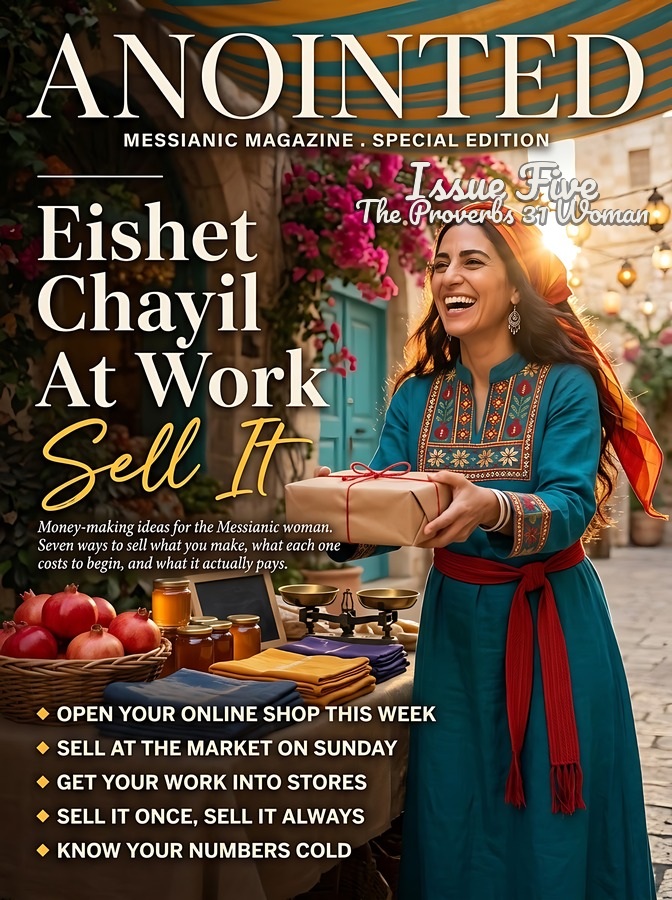 Eishet Chayil at Work Issue Five Sell It cover