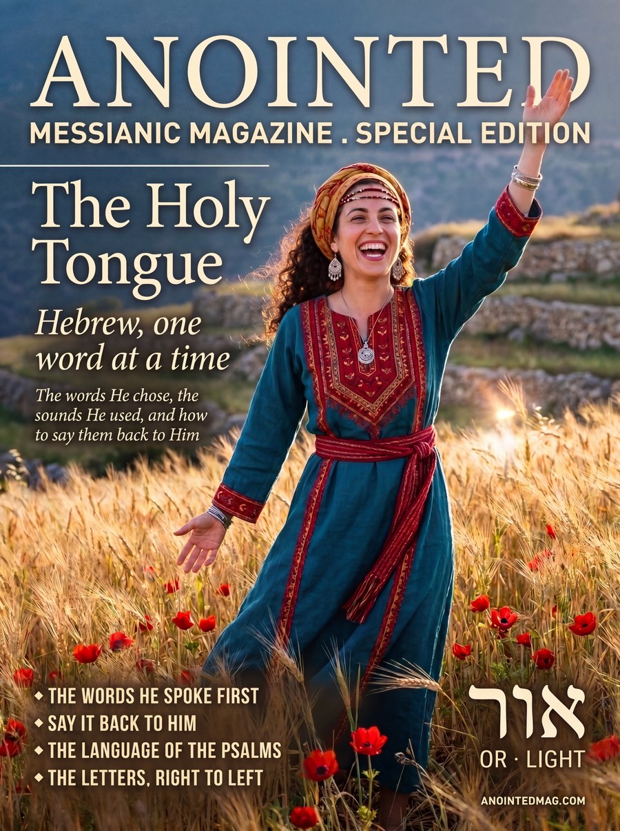 Anointed Special Issue The Holy Tongue cover