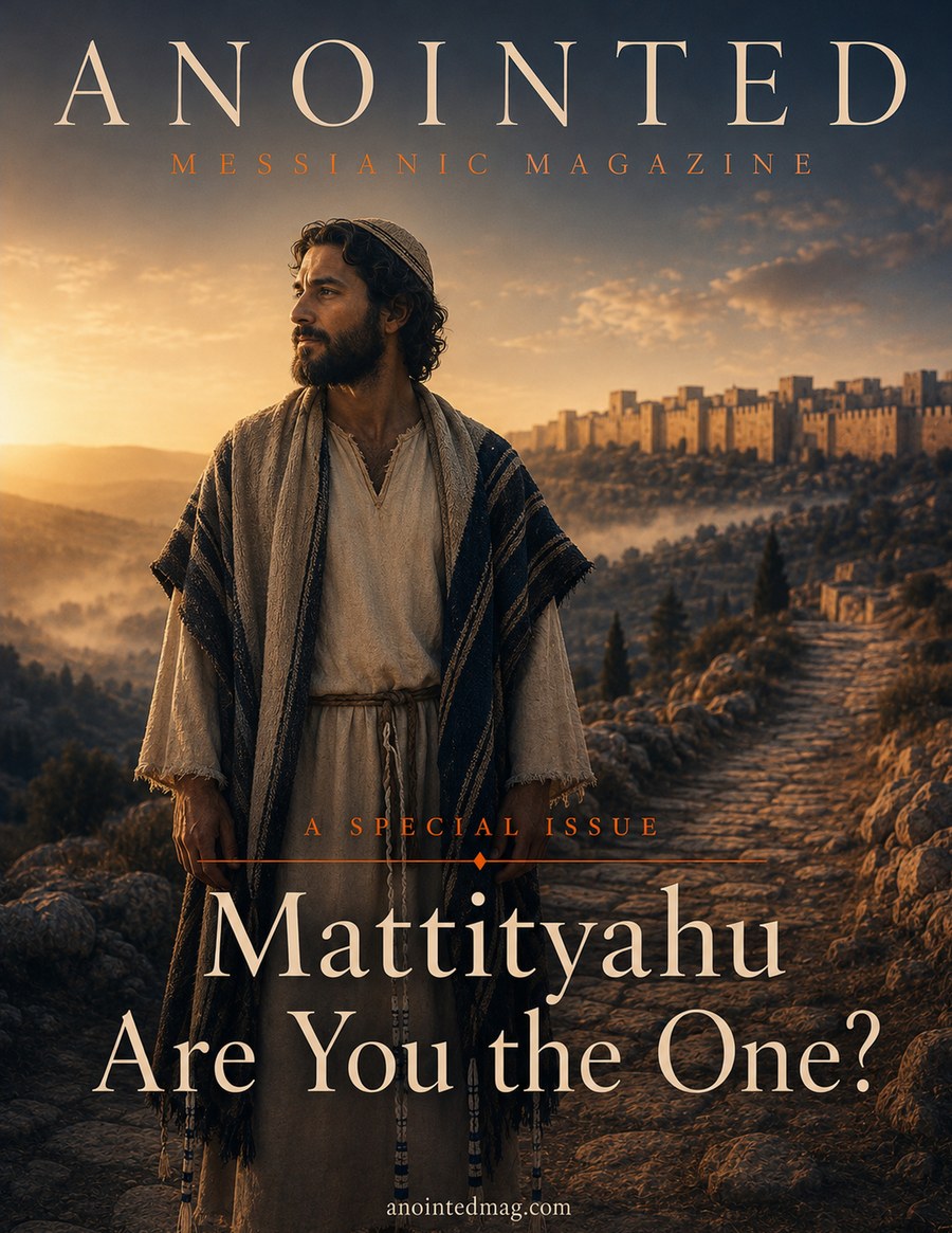 Anointed Special Issue Mattityahu Are You the One cover