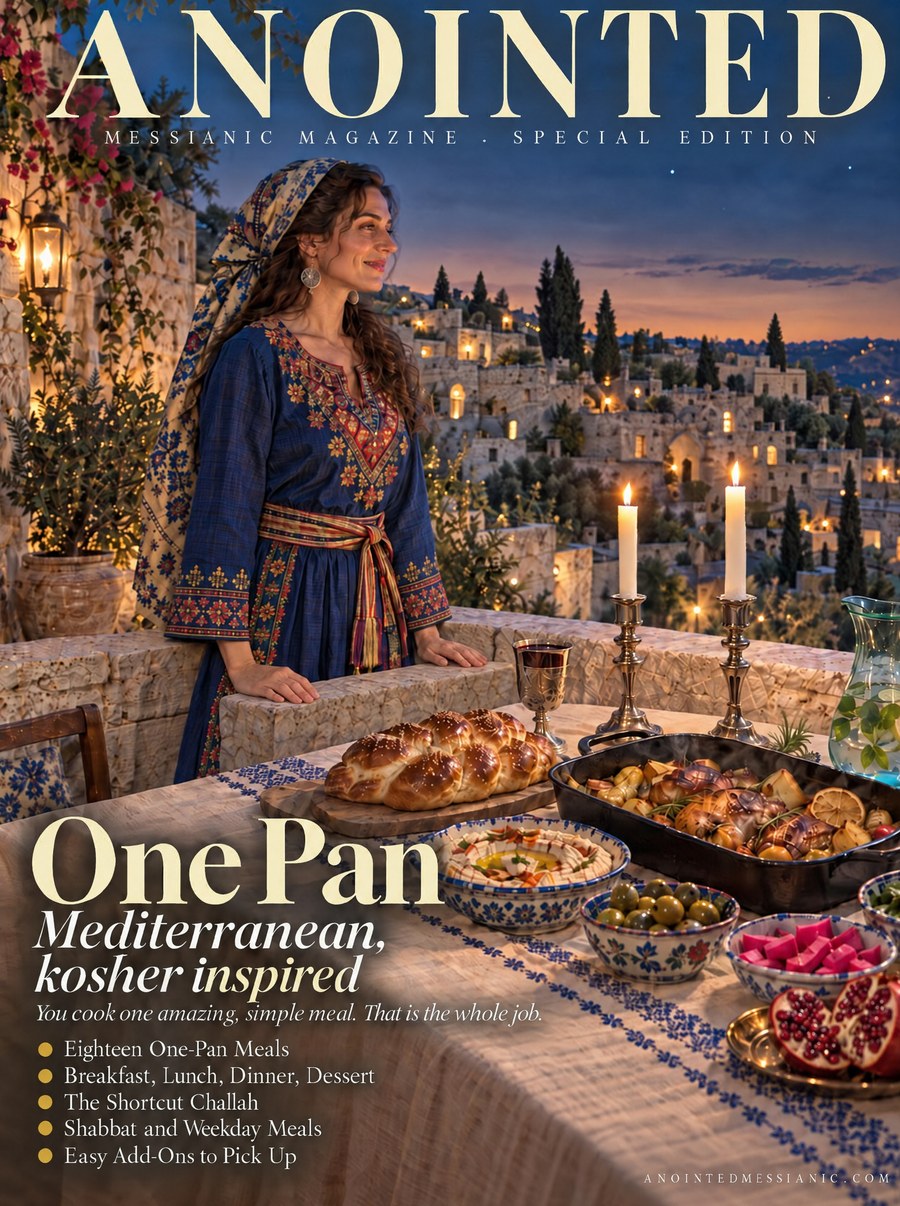 Anointed Special Issue One Pan Mediterranean Kosher Inspired cover